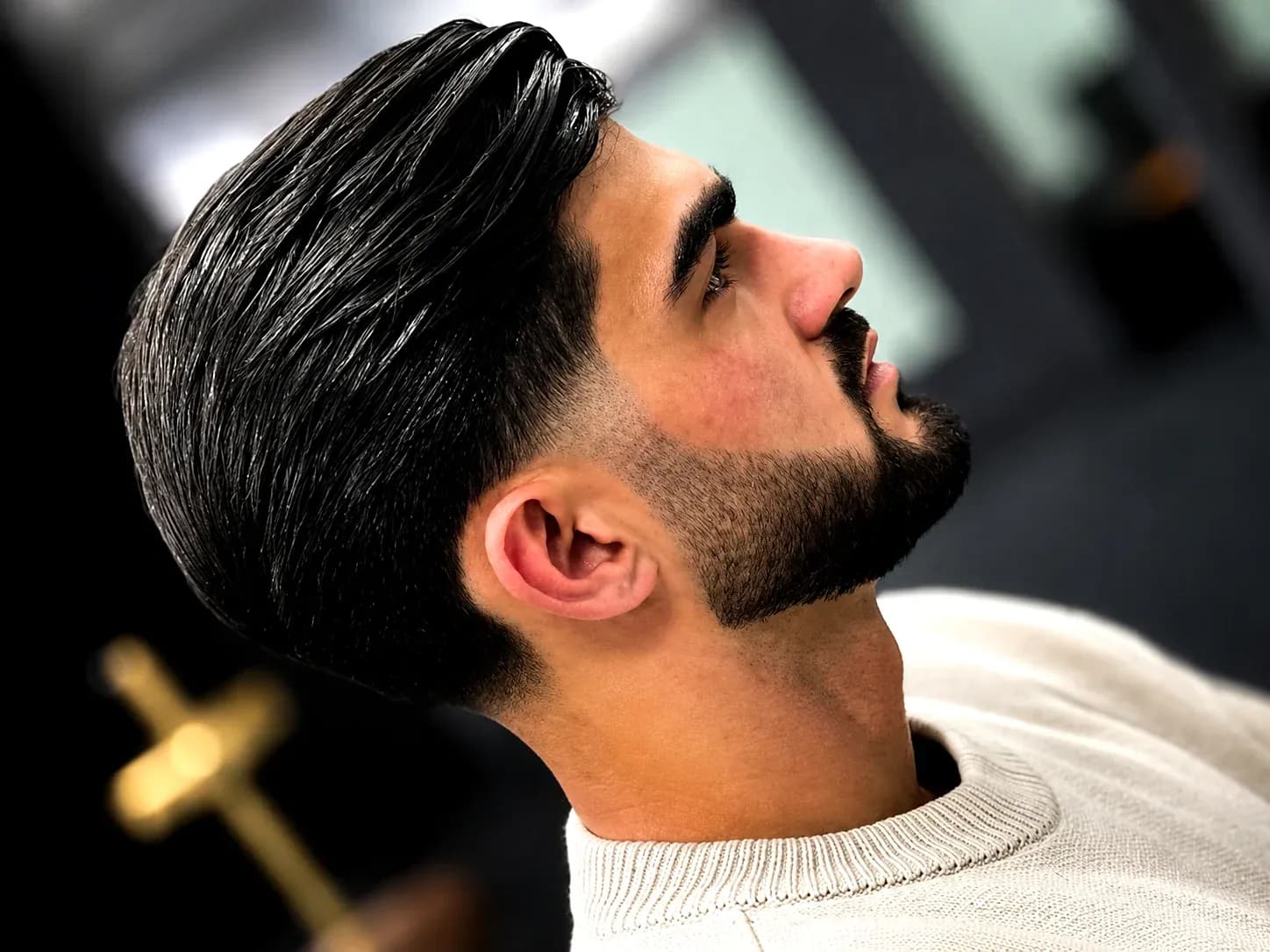 Smooth Back Styling im Arkadasch Barbershop